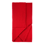 Червено плетено одеяло Tirol